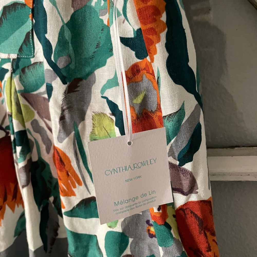 CYNTHIA ROWLEY linen dress - Picture 7 of 8